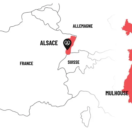 Rue Du Chene アパート